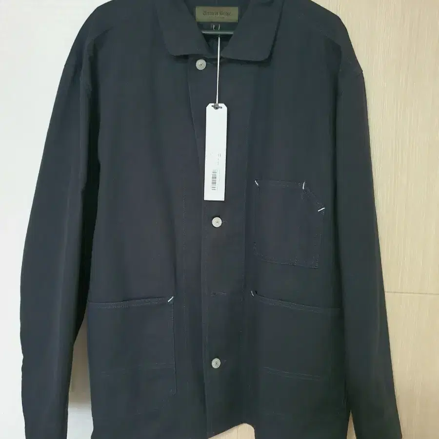 [유니폼브릿지] coverall work jacket navy