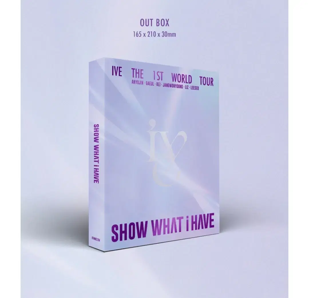 ive 1st worldtour dvd DVD sealed WTS