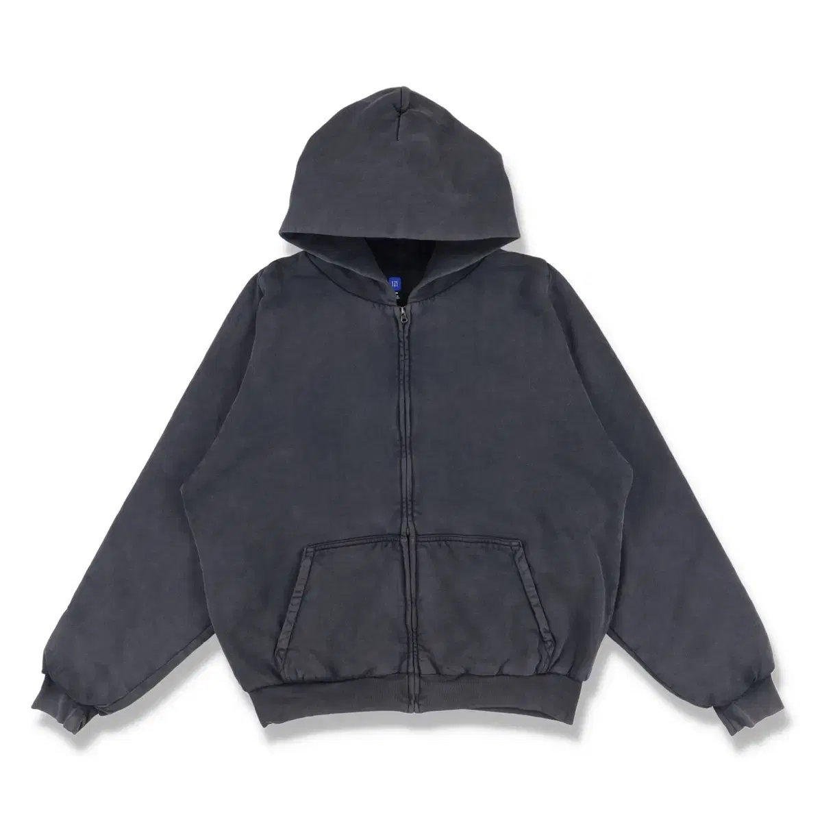 [M,L,XL] E.JI Gap Hoodie Zip-up Poetic Black