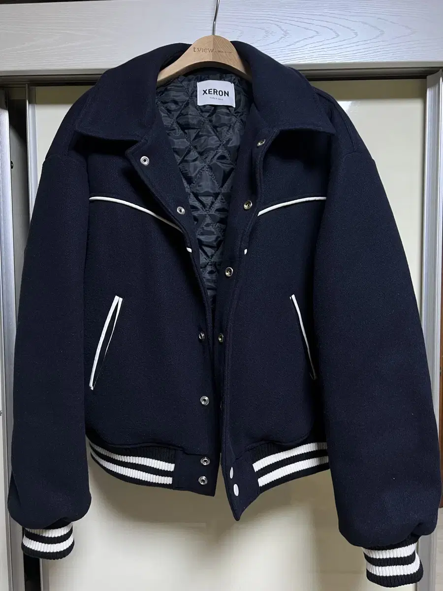 Varsity Qualified Jacket Navy