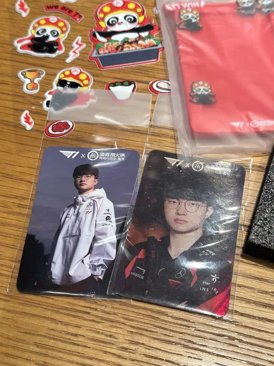 [Bulk!] TiOne T1 Haidilao faker photocards faker photocards