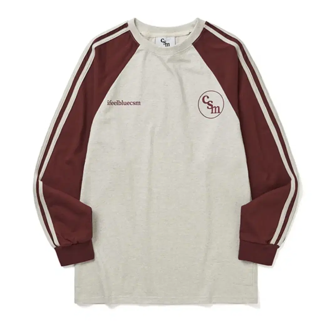 아이필블루씨에스엠 롱슬리브 vintage soccer raglan