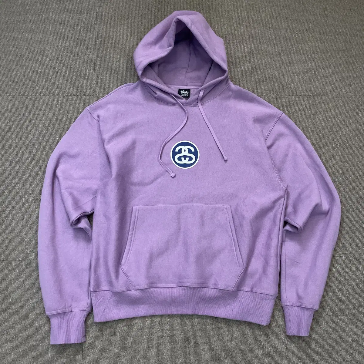 stussy 스투시 로고 후드 XL