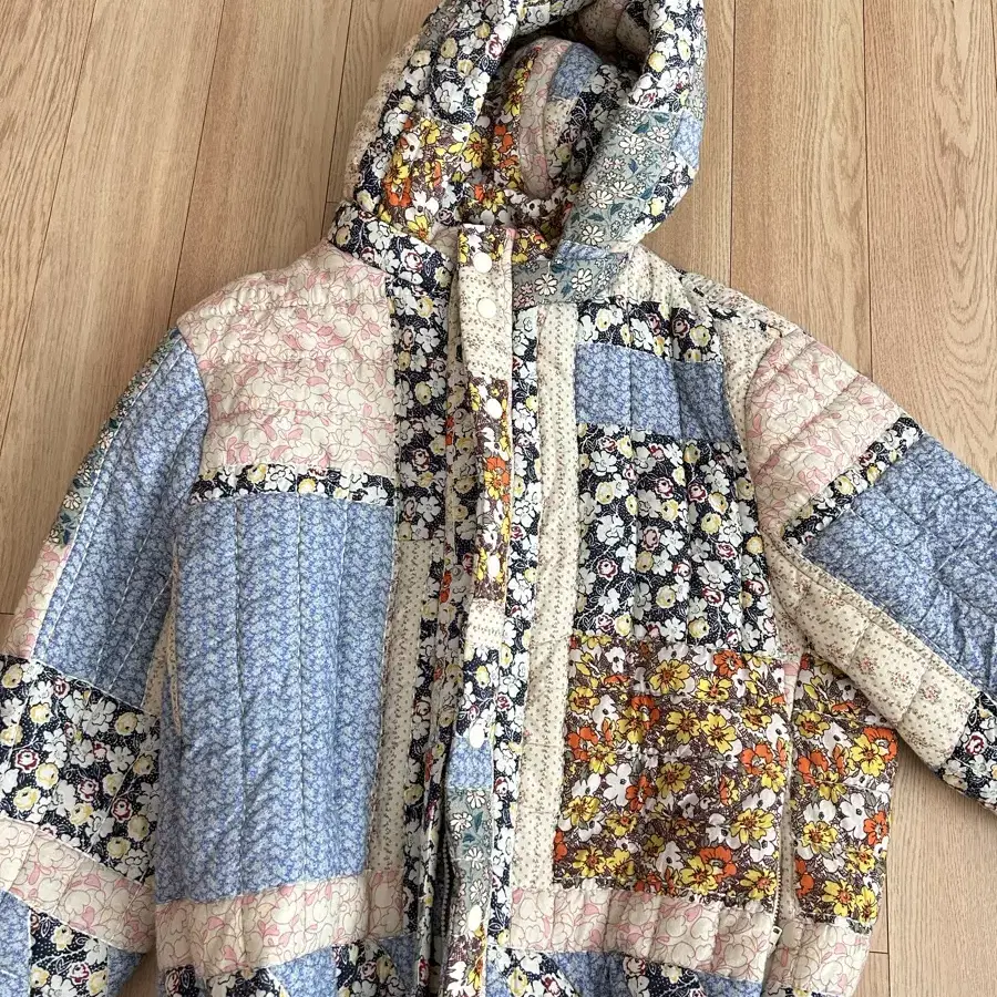 Sea NY 씨뉴욕 패치워크 푸퍼 자켓 패딩 quilt puffer