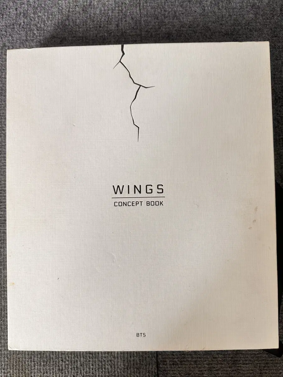 Bangtan Wings Concept Book WINGS CONCEPT BOOK Photo Album (Photocard X)