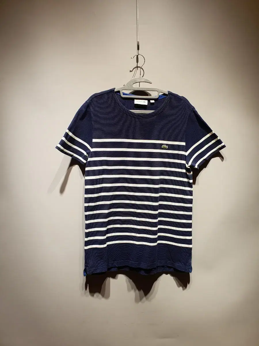 [Free Shipping]Lacoste Men's Slim Fit Striped Short Sleeve T-Shirt US M