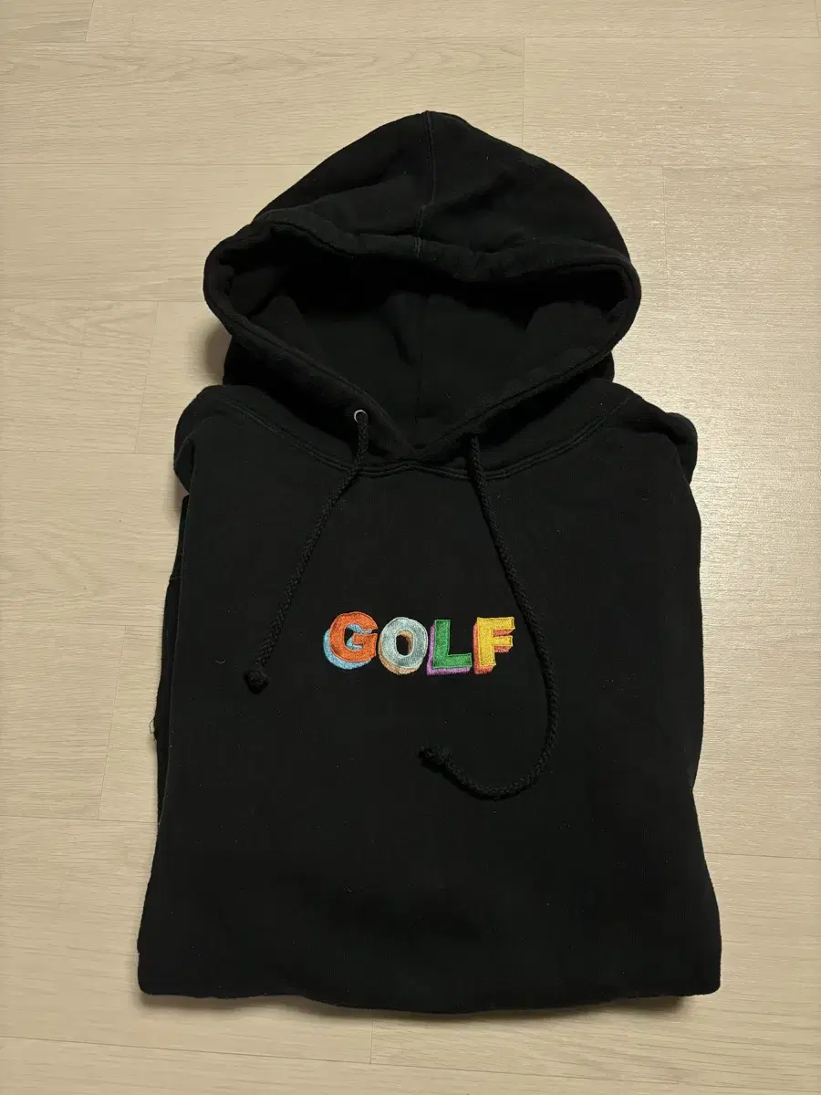 [L] Golf King Hoodie Black