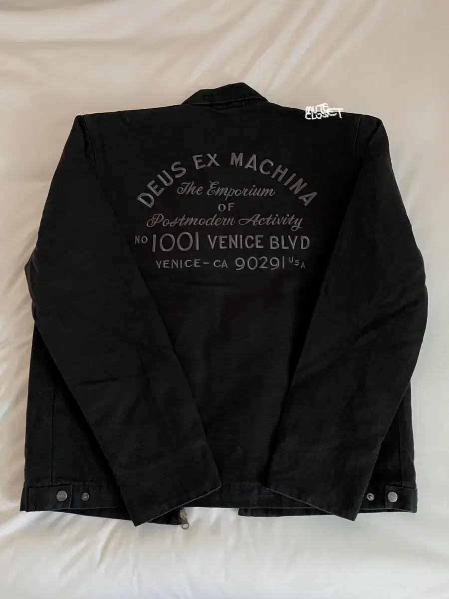 [XL] Deus Address Workwear Jacket Black