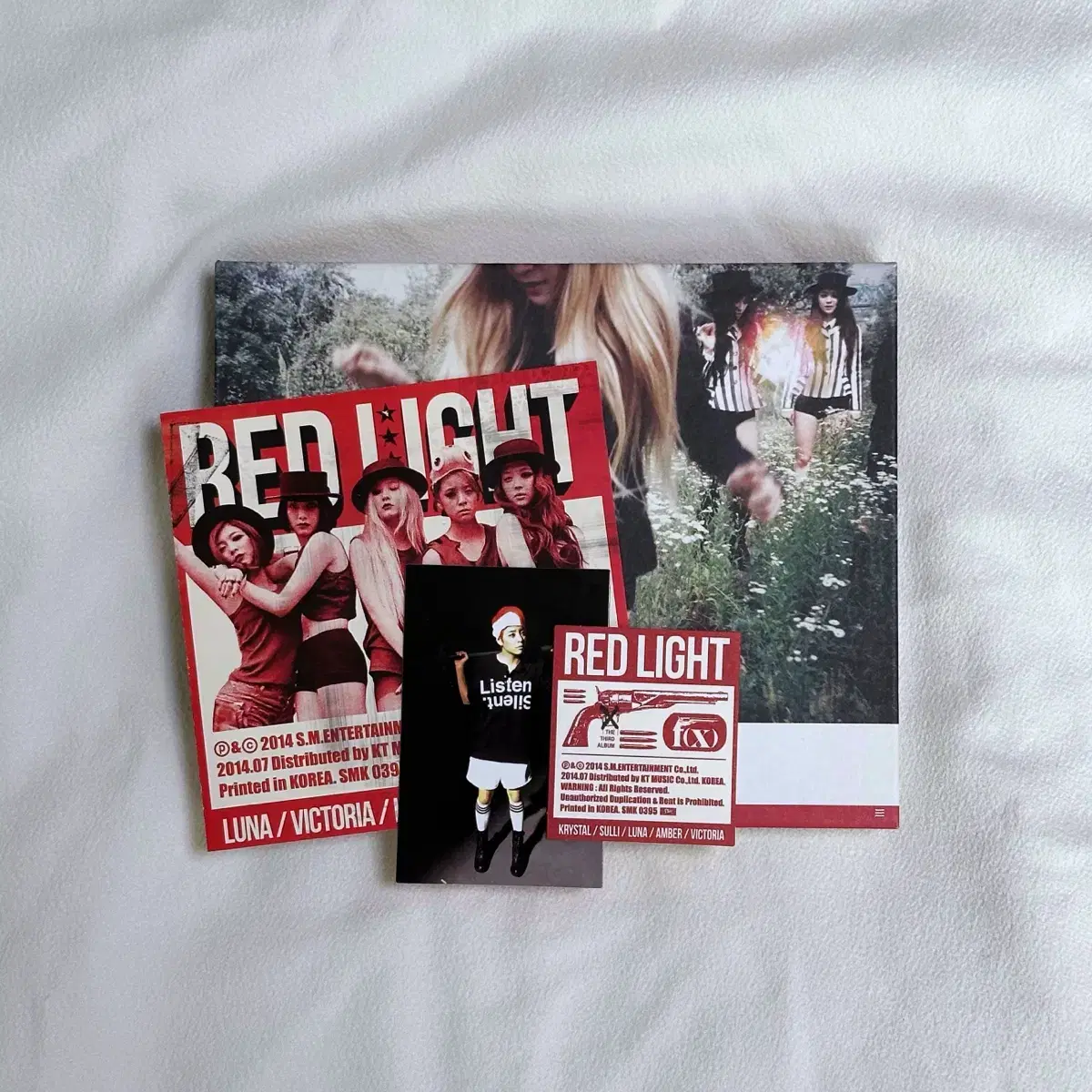 f(x) album 3rd Edition Redlight A