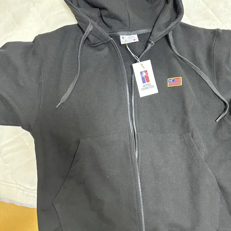 호텔세리토스 HC Wappen Hood Zip-Up [Black], 1(