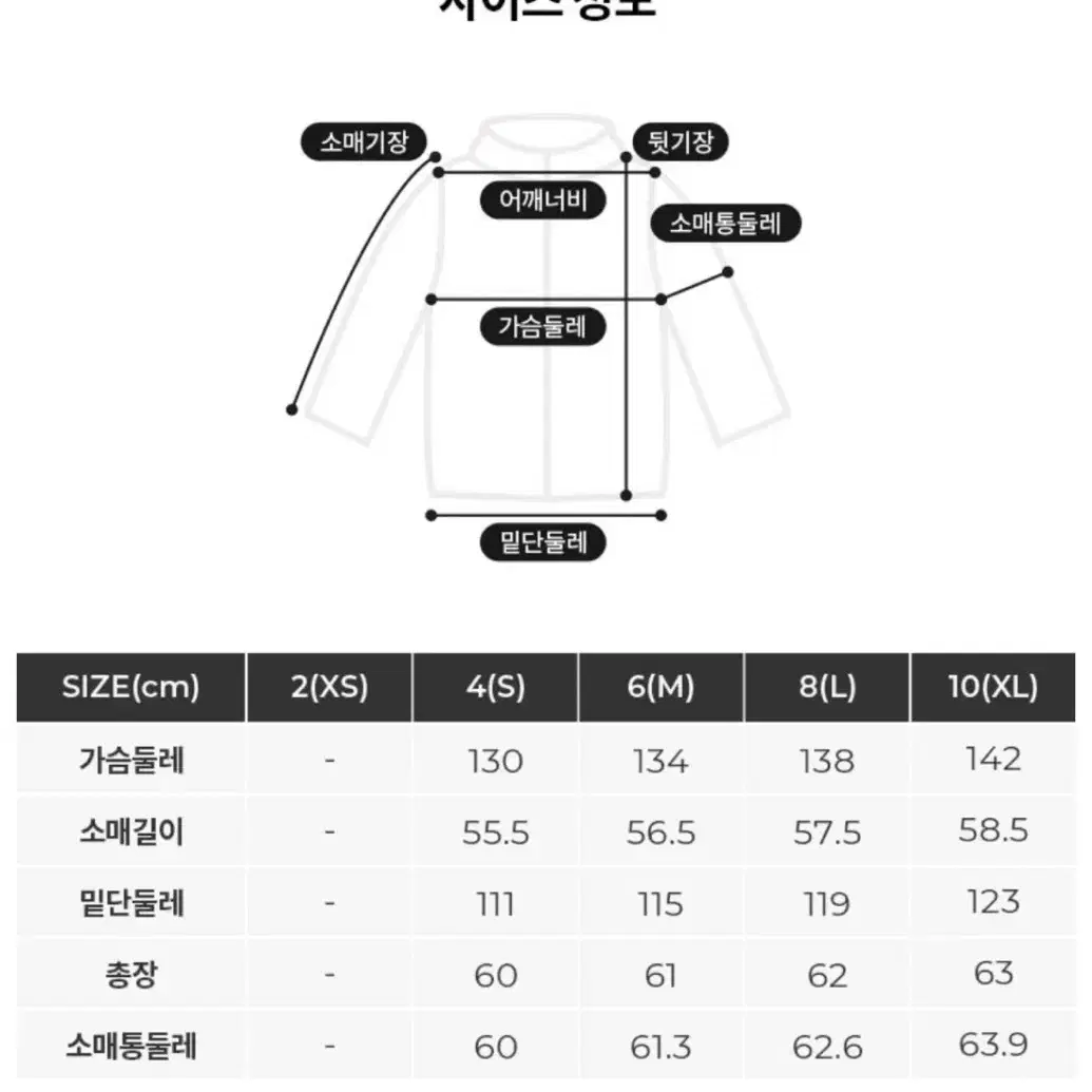 뮬라웨어 패딩 s