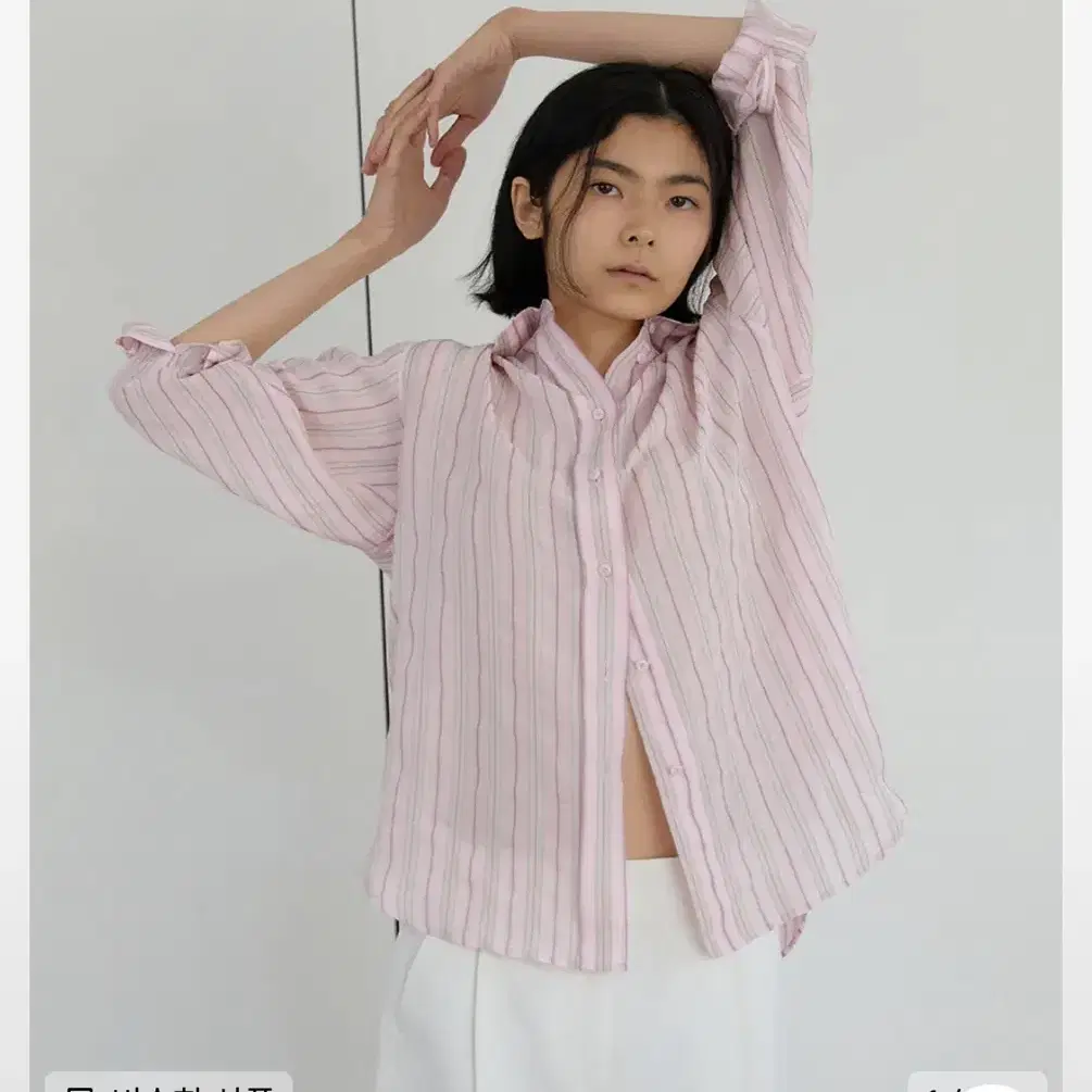 브렌다브렌든 silky overfit shirt 실키 오버핏 셔츠