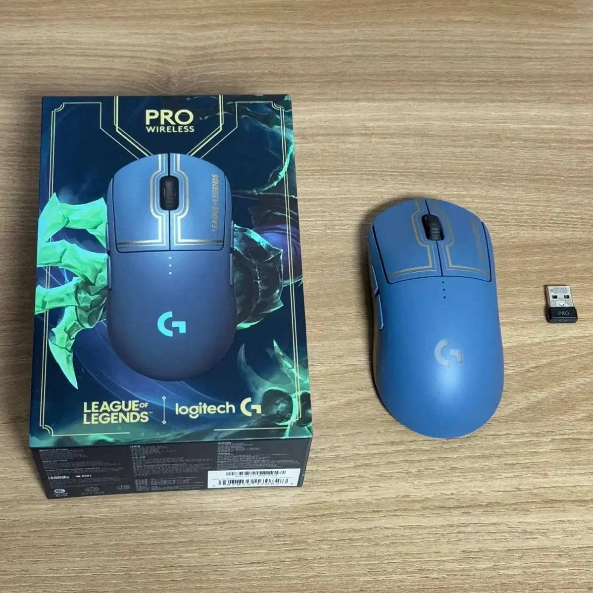 로지텍 G pro wireless LoL (개봉만한 새상품급)