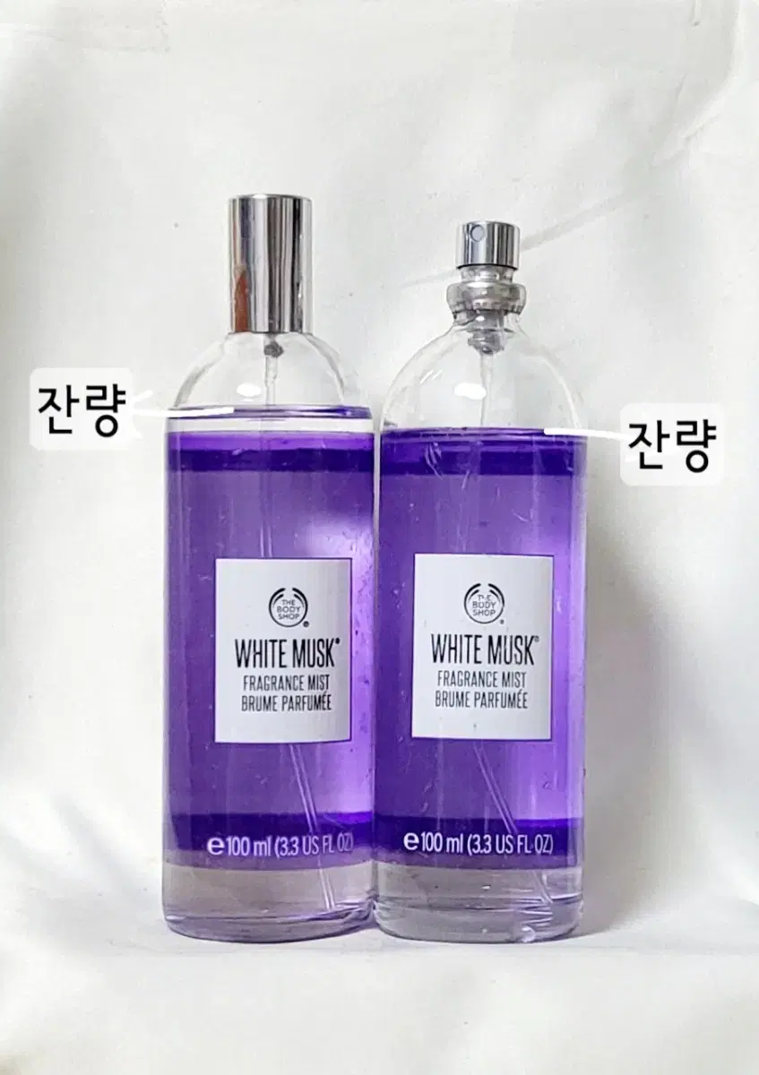 더바디샵 화이트머스크  바디미스트 100ml(2종일괄)