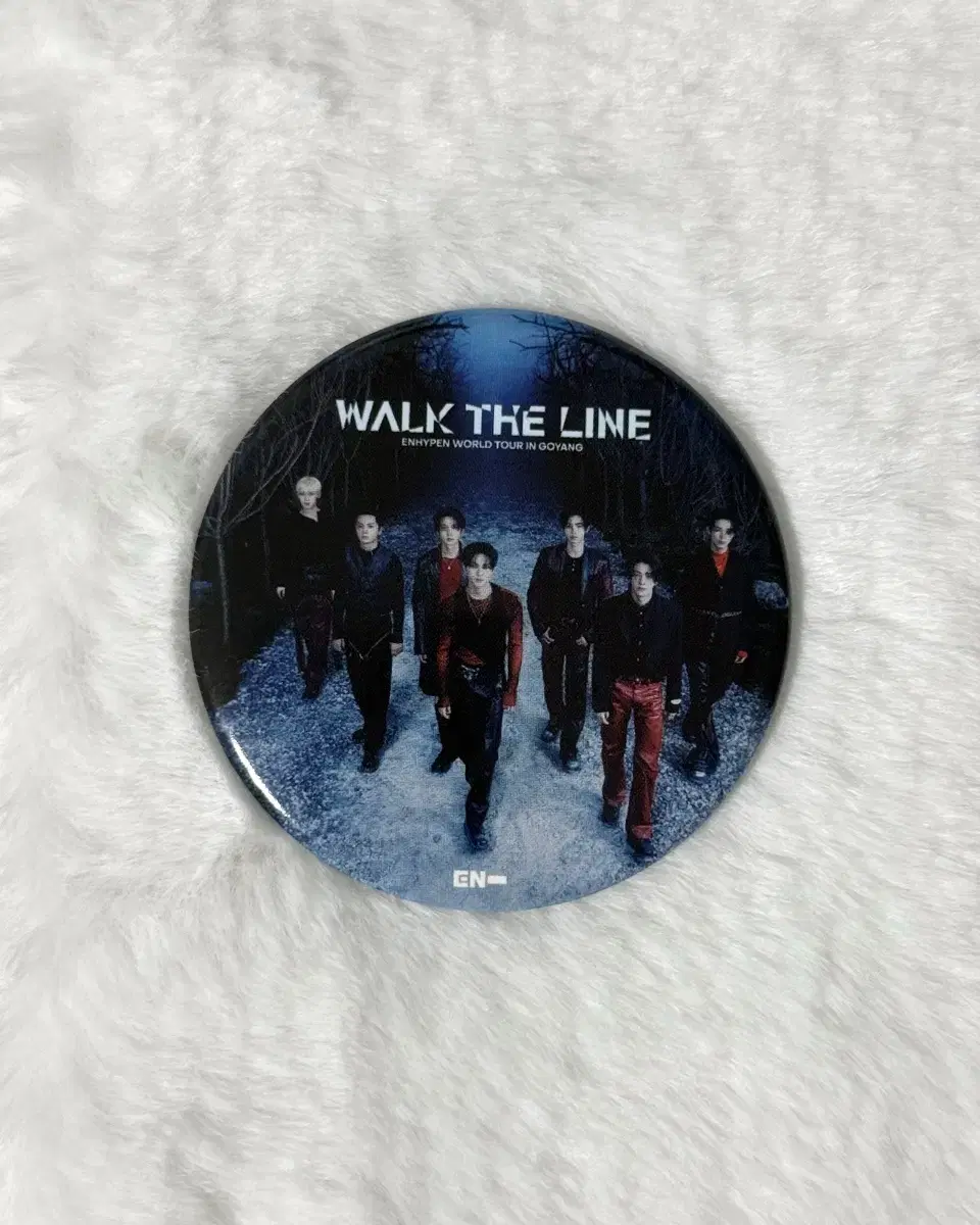 Enhypen walk the line concert engine zone mirror wts