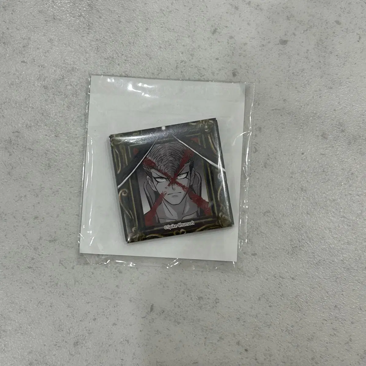 Unsealed Danganronpa Muji Owada Mondo official goods Mourning Badge