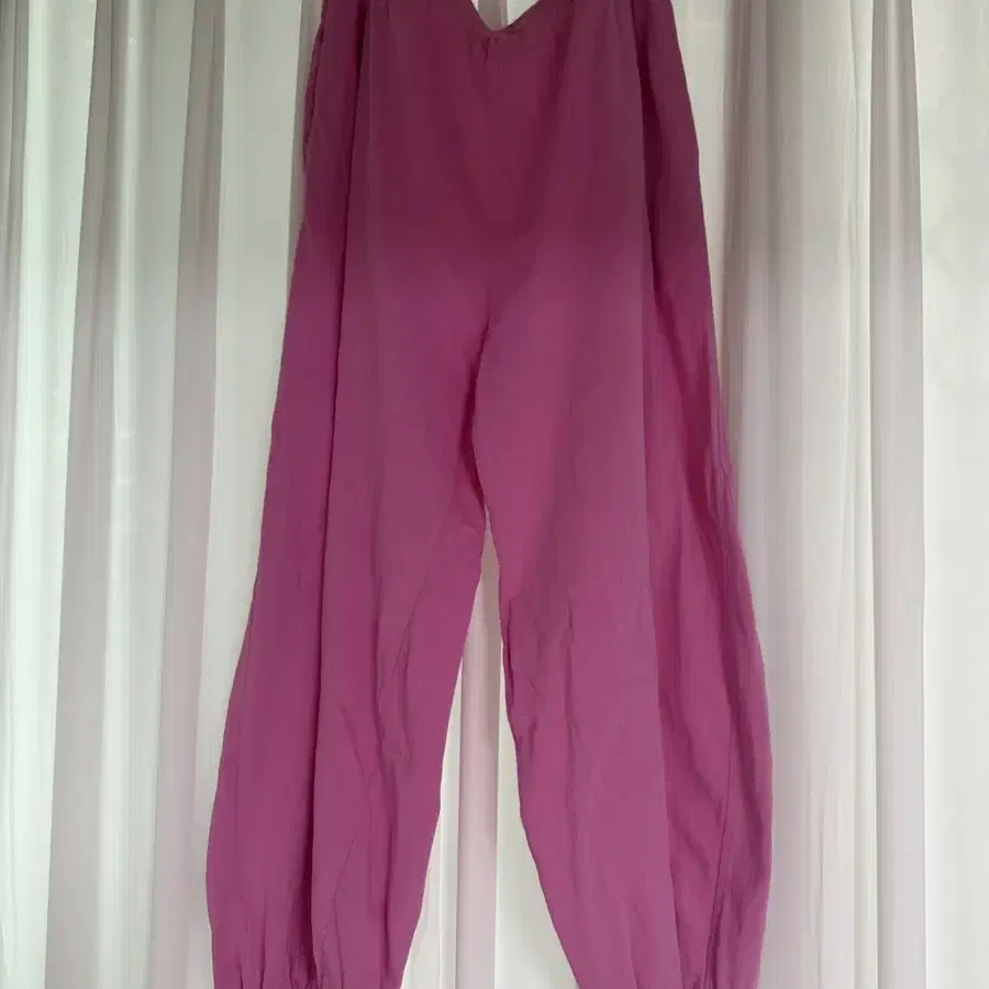 부디무드라 diagonal jogger pants _ pink L