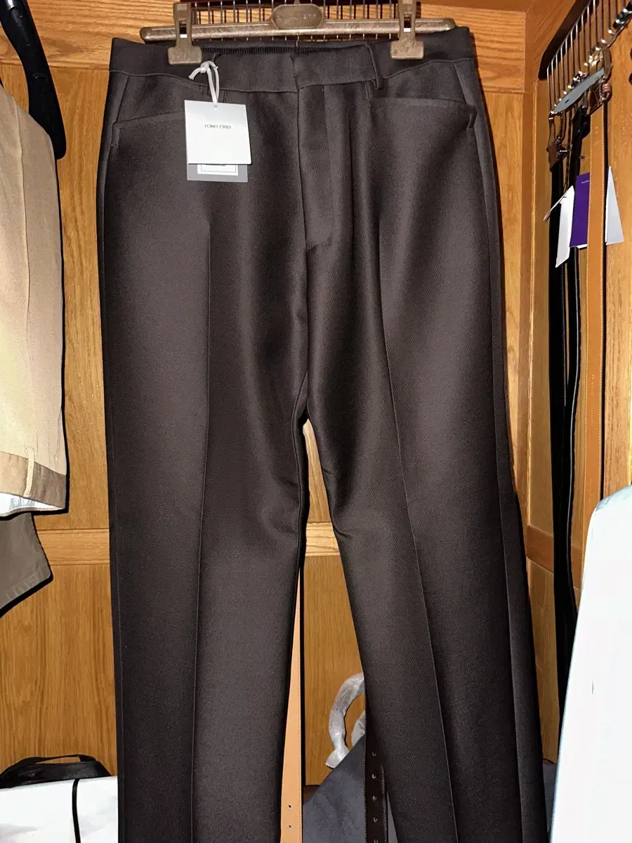 (Unsealed) Tom Ford / 23FW Atticus Western Pocket Gabardine Pants /IT50