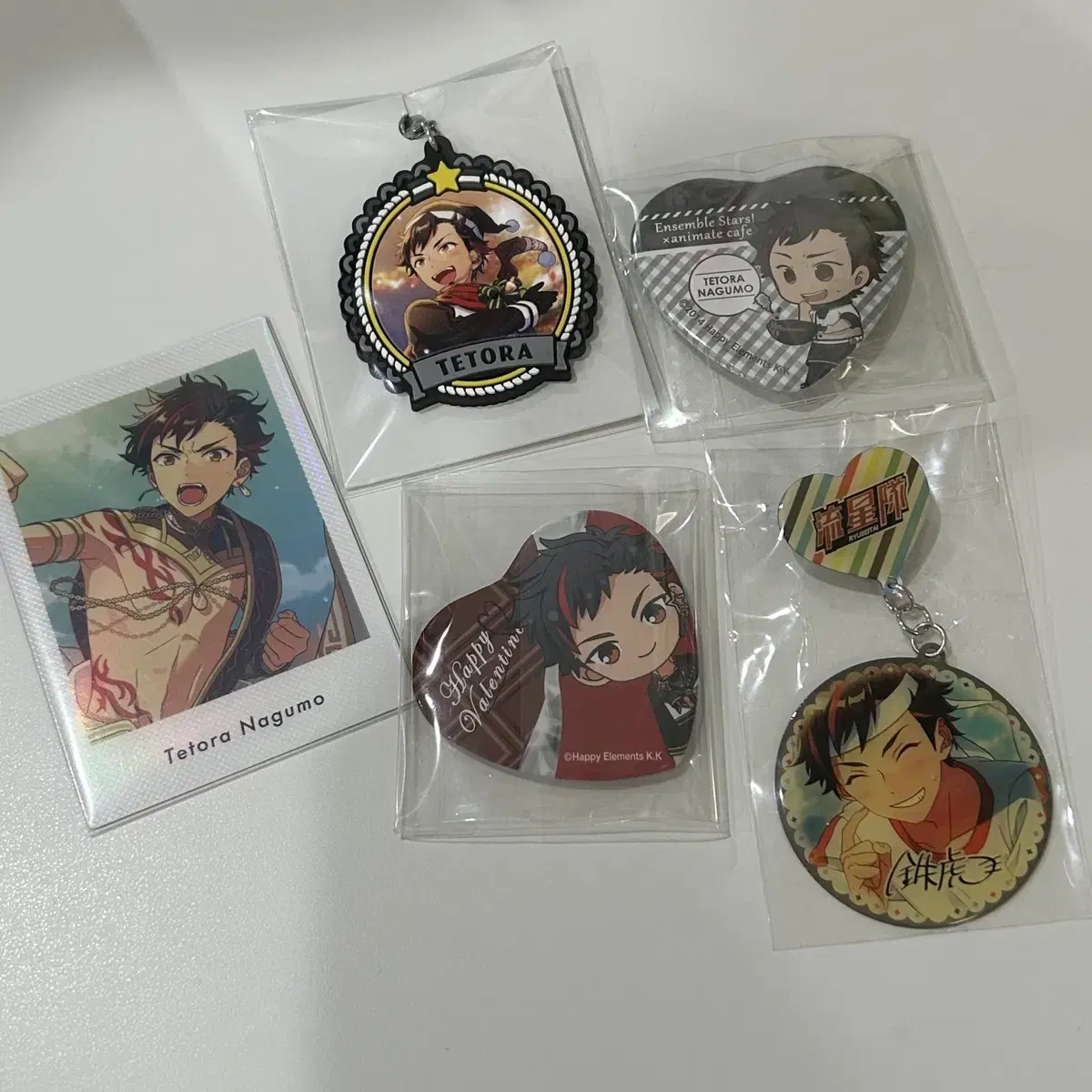 Bulk) Anstar Meteor Belt Tetora Badge keyring Photocard