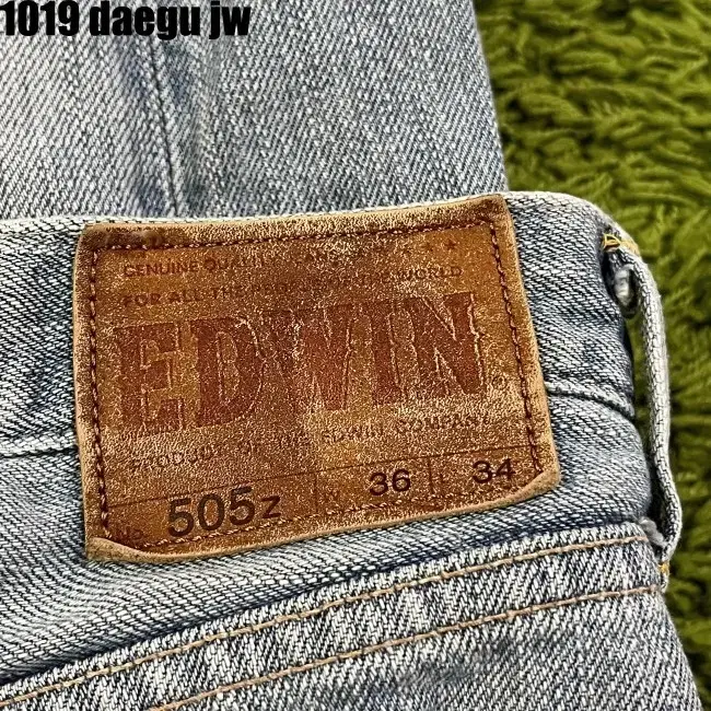 36/34 EDWIN PANTS 에드윈 청바지