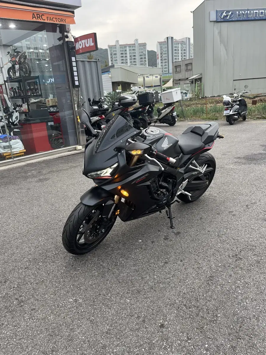 Cbr650r 아크라 풀배기 1만키로