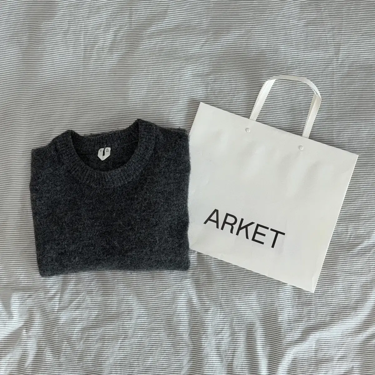 ARKET 아르켓 알파카 & 메리노 스웨터