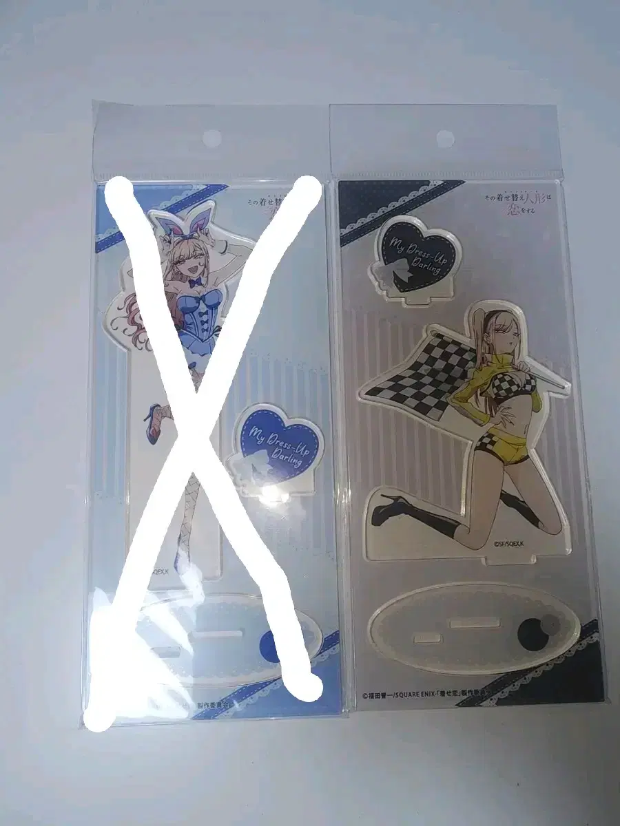 (Unsealed) That Biscuit Doll Loves Kitagawa Marine acrylic stand Racing Girl