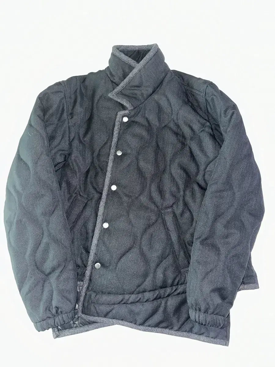 Comme des Garçons Shirt asymmetrical quilted jacket