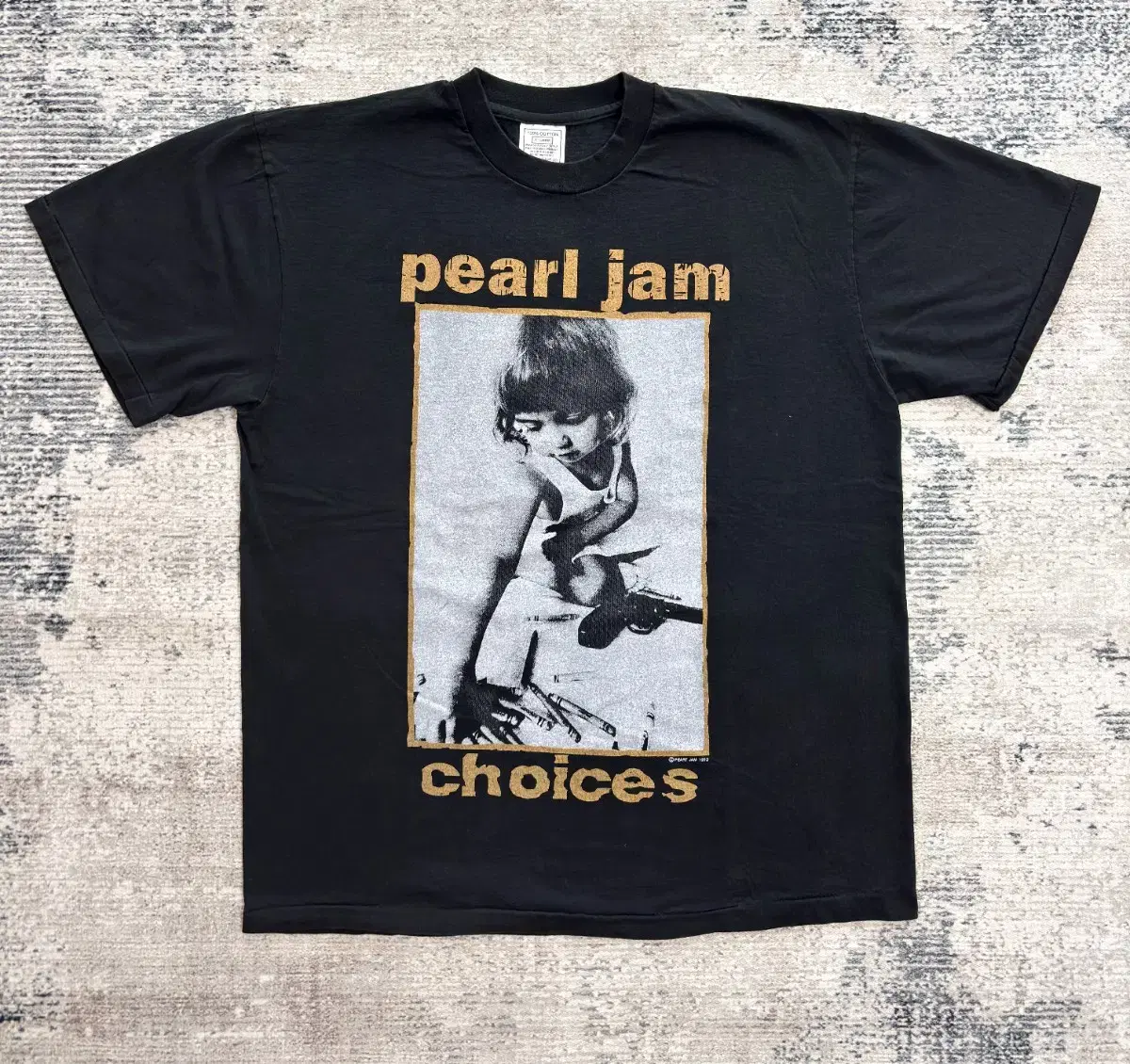 Pearl Jam Vintage Band Tee (XLsize)