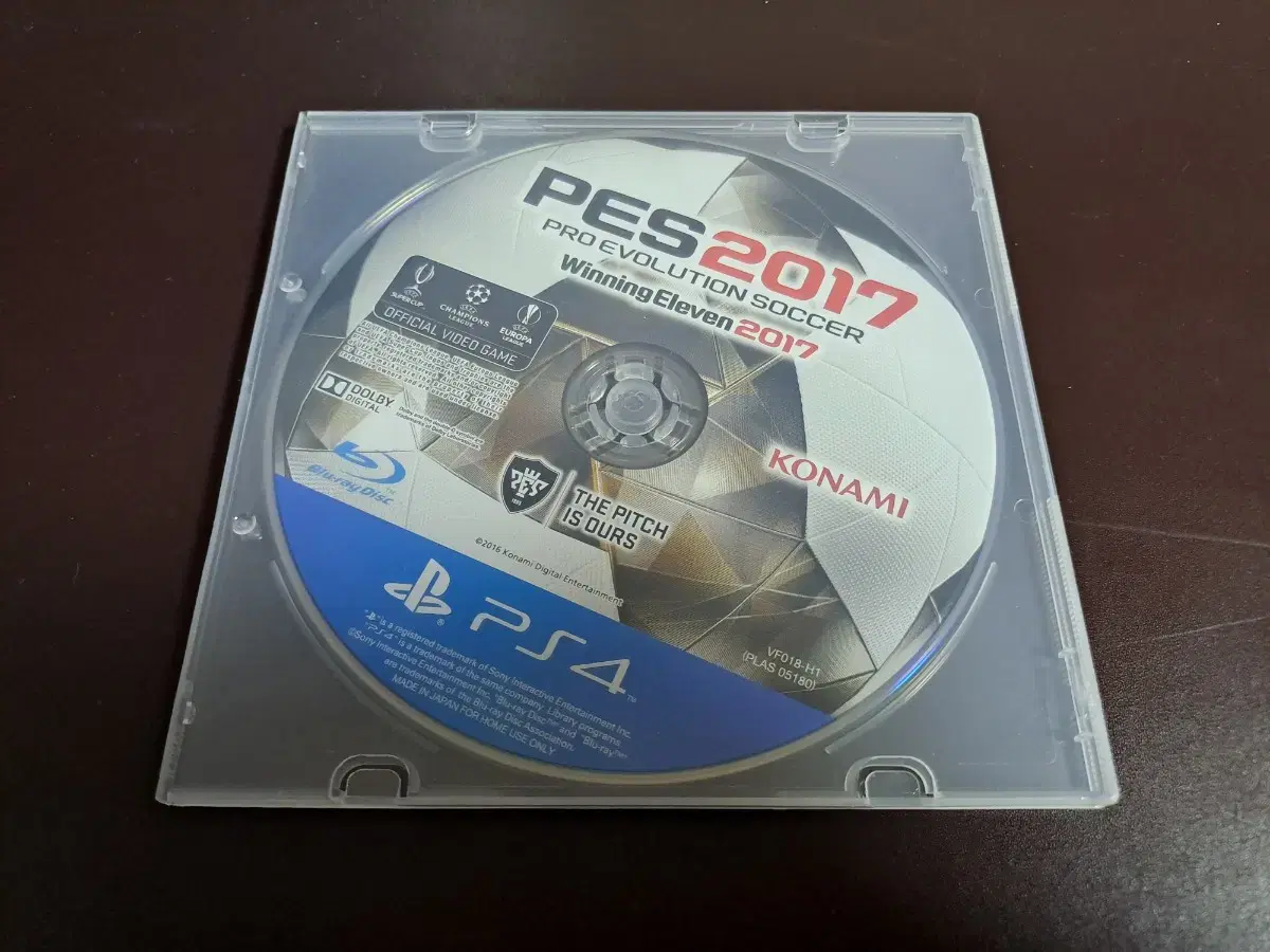 PS4 플스4 PES 2017 정발 한글