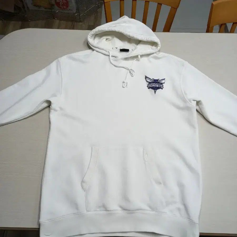 2XL NBA HORNETS 약기모 후드티 화이트 2XL-23