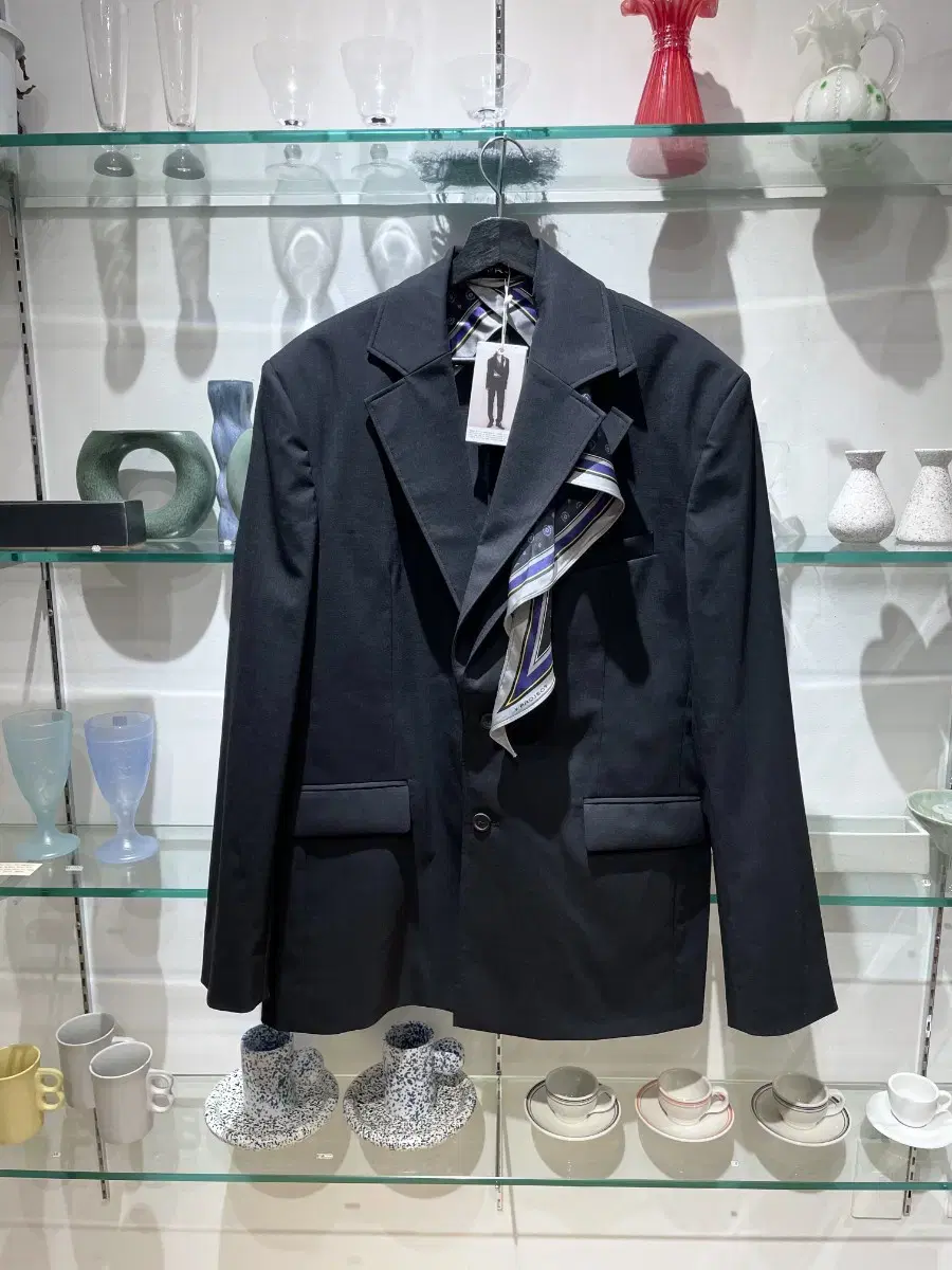 와이프로젝트 secret scarf blazer