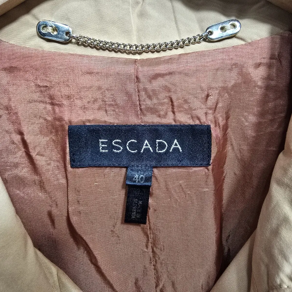 ESCADA 트렌치코트 여L FC001