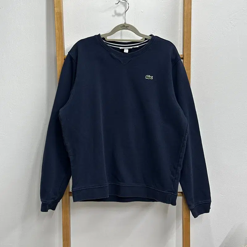 [L] Lacoste Navy Man-to-Man