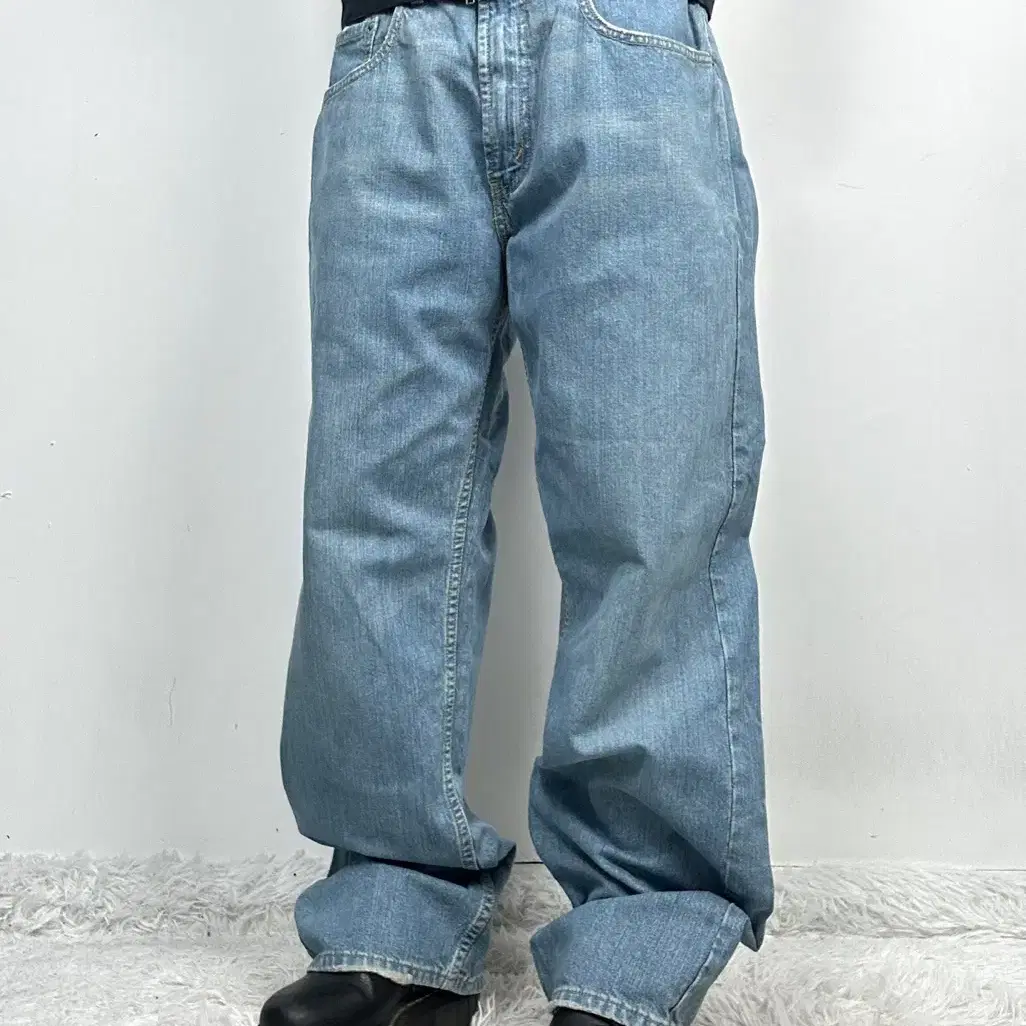 2000s Levis 리바이스 569 루즈 스트레이트 데님 팬츠