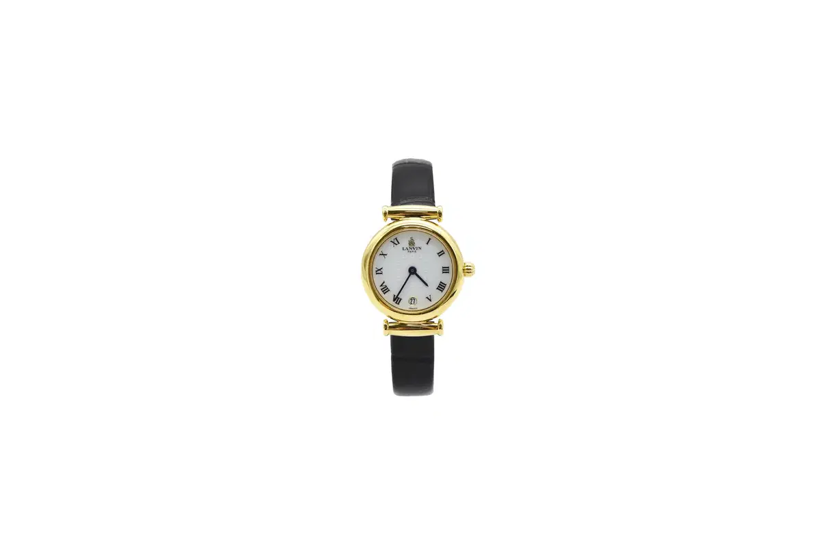 [Genuine] LANVIN Lanvin Signature Roman Seasons Greetings Quartz Watch 6747