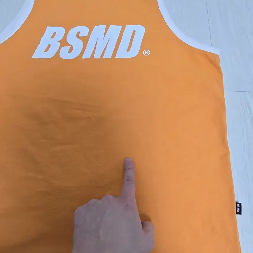 BSMD 올드스쿨 배색 머슬핏 헬스나시 L