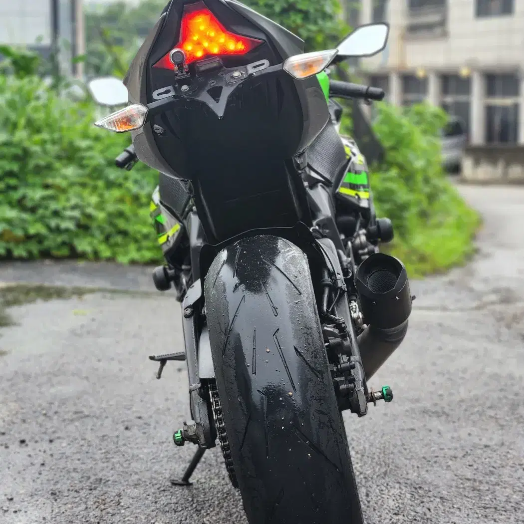 특가)가와사키닌자 zx6r 19년 오스틴하프배기 구변완료 최저가판매합니다