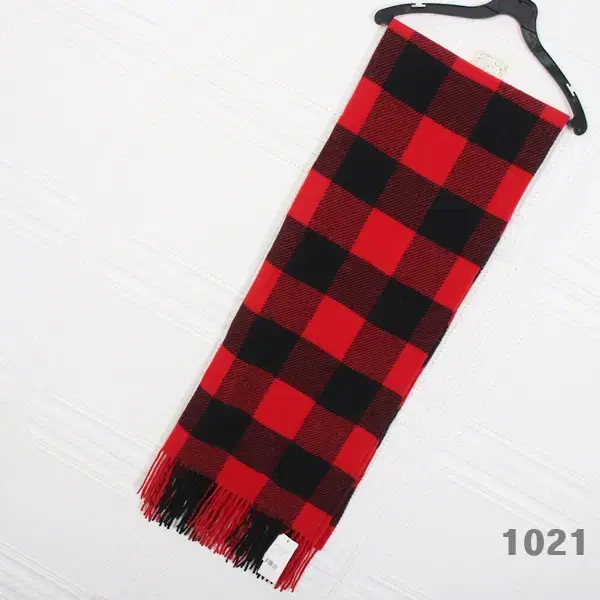 New Product Polo Ralph Lauren Wool Checked Big Size Scarf Shawl