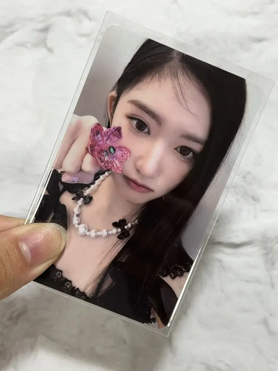 ive i.m with muu luckydraw leeseo photocard