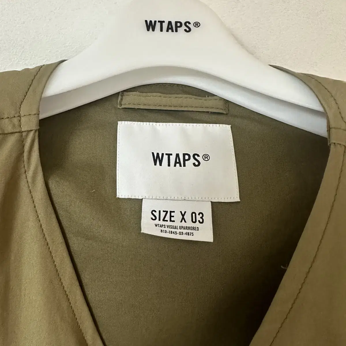 더블탭스 wtaps 워크베스트 조끼 3사이즈