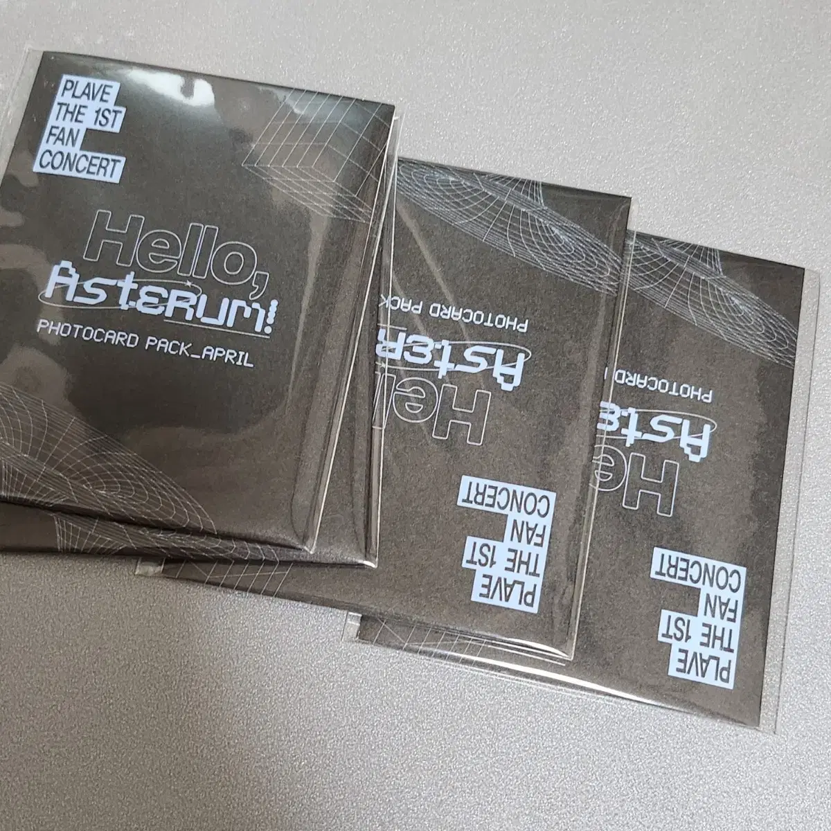 Plave AsteroomConcert Black Uniform Photo Card Set Unsealed