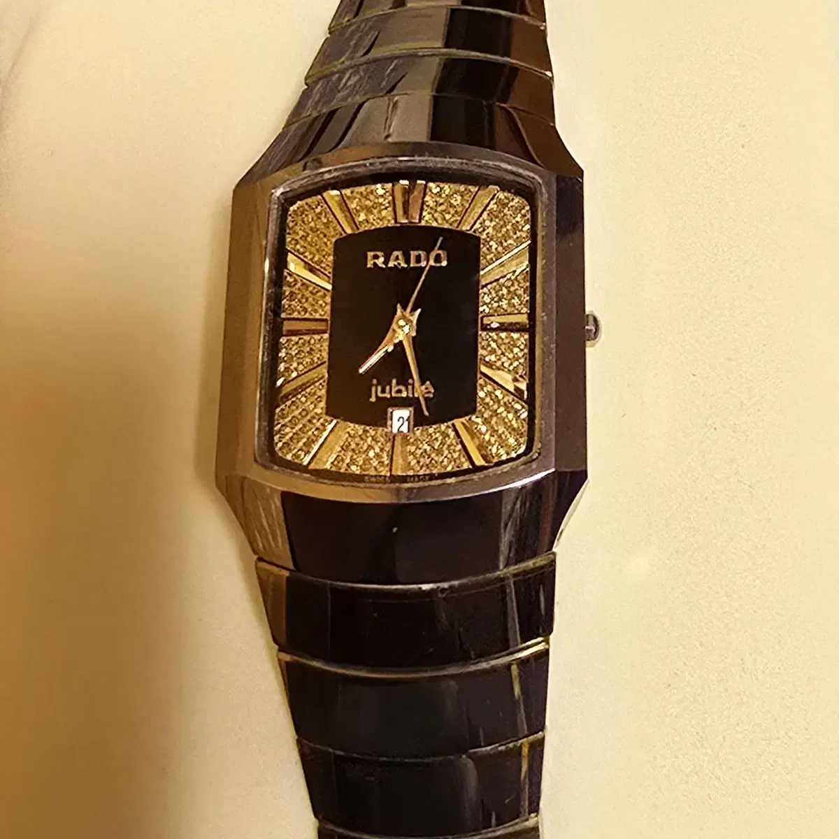 RADO Jubile고급 텅스텐 스위스 시계