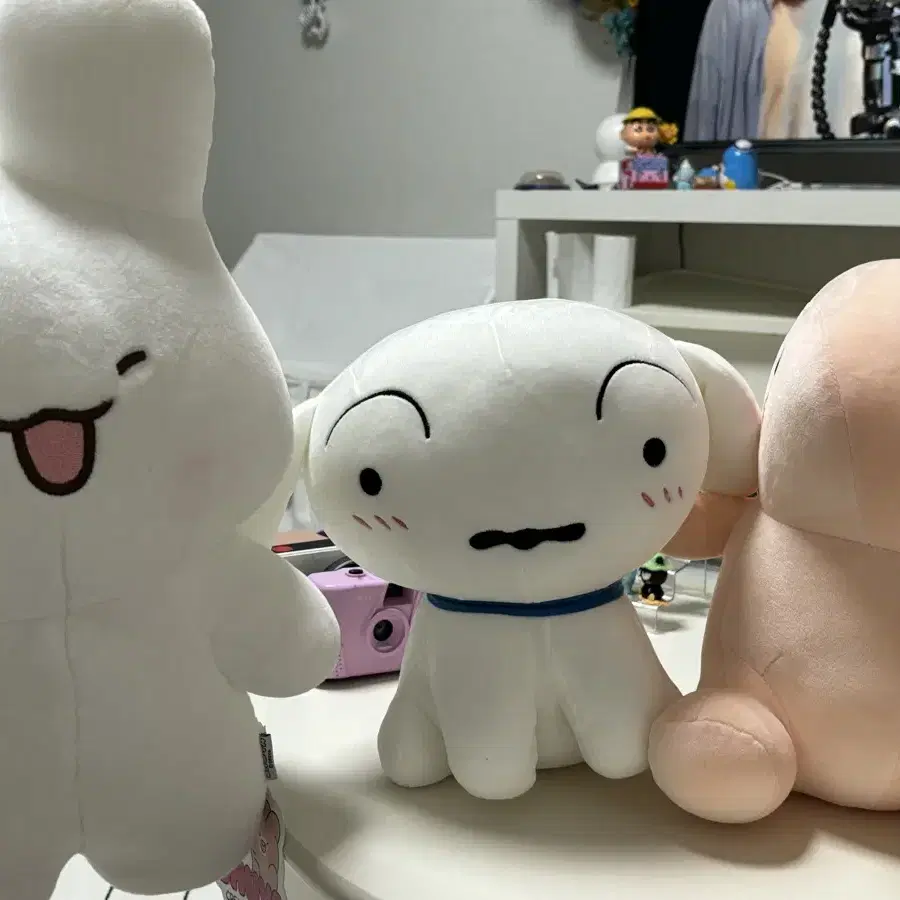 인형 (슈야토끼 흰둥이 공룡)