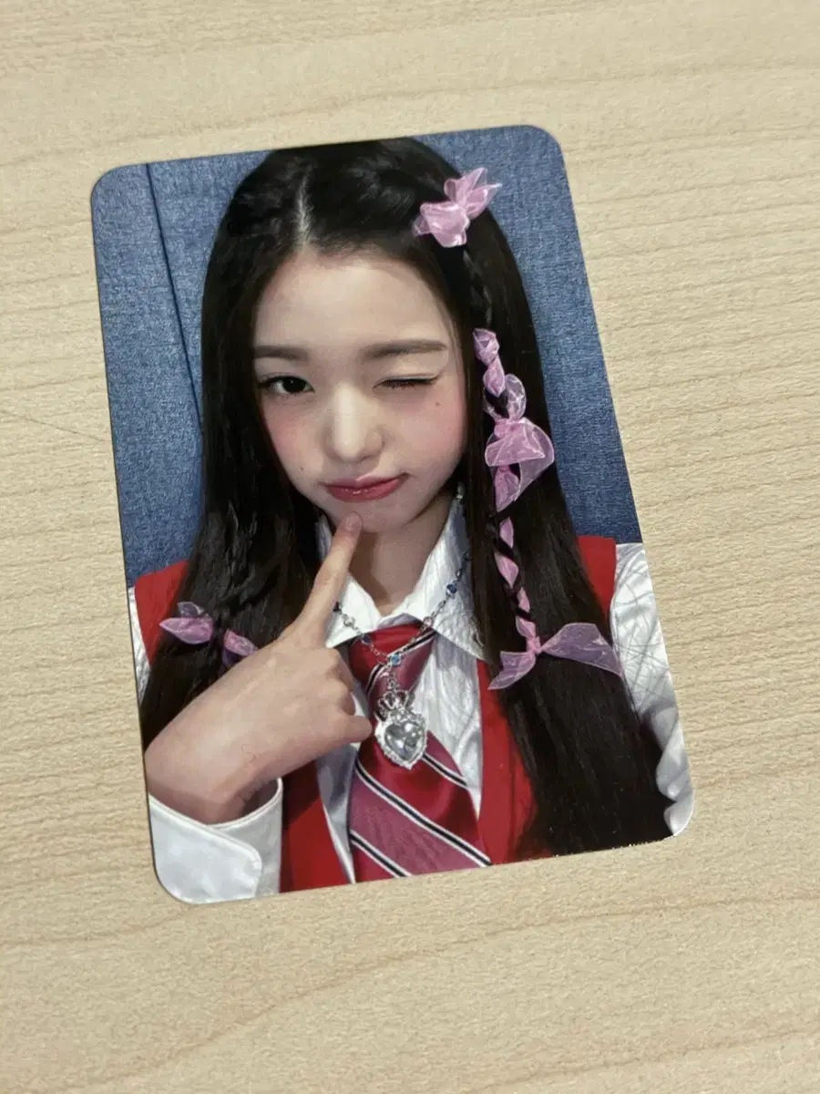 ive love dive mocketshop wonyoung photocard jang wonyoung wts sell