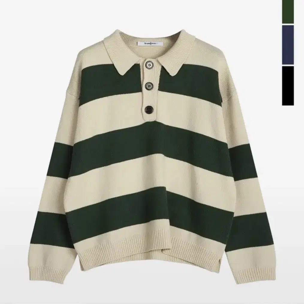 어반드레스 Rugby Striped Knit 스트라이프 니트