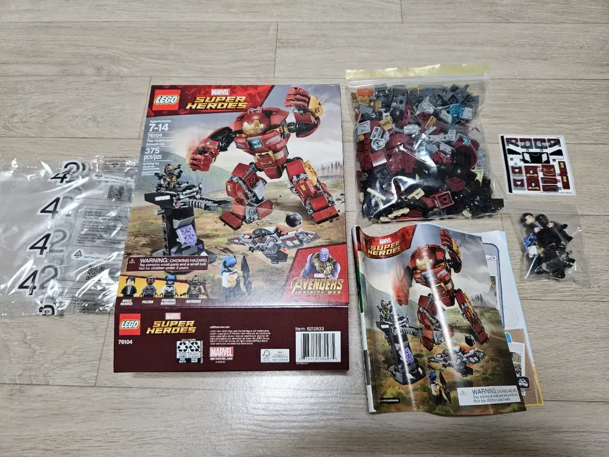 LEGO 76104 Marvel Avengers Hulkbuster Smash-Up sells.