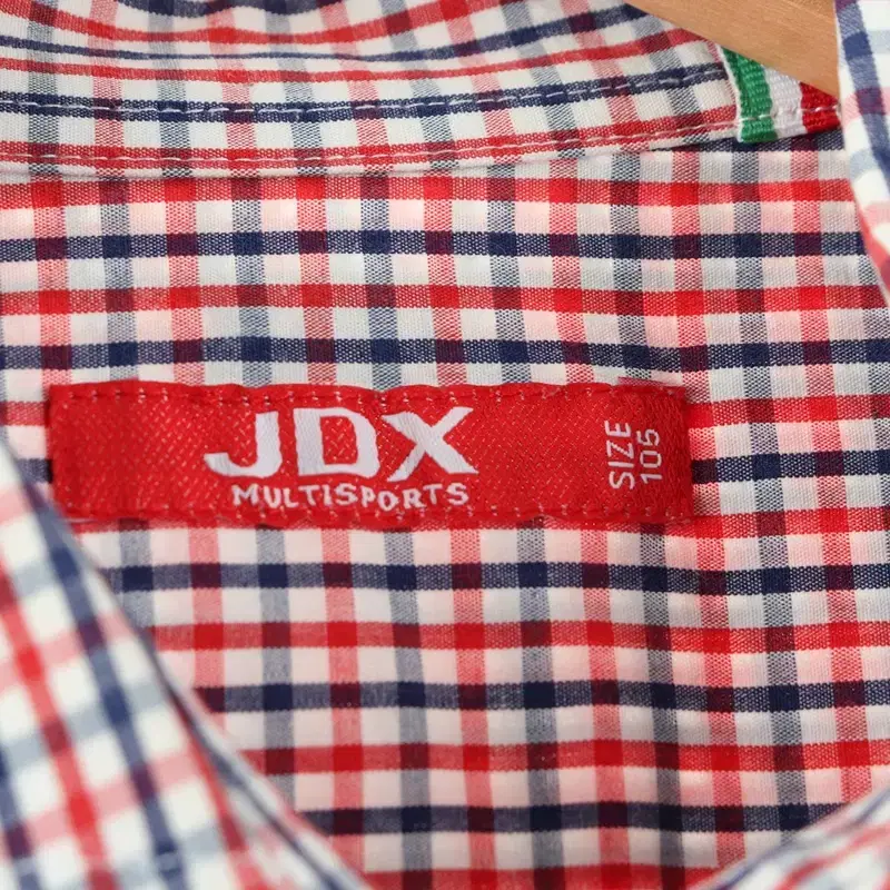 (XL) JDX 셔츠 남방 체크패턴 올드스쿨 한정판-FB1B