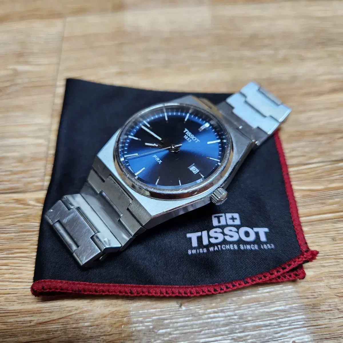 Tissot PRX 35mm 티쏘 쿼츠스틸블루