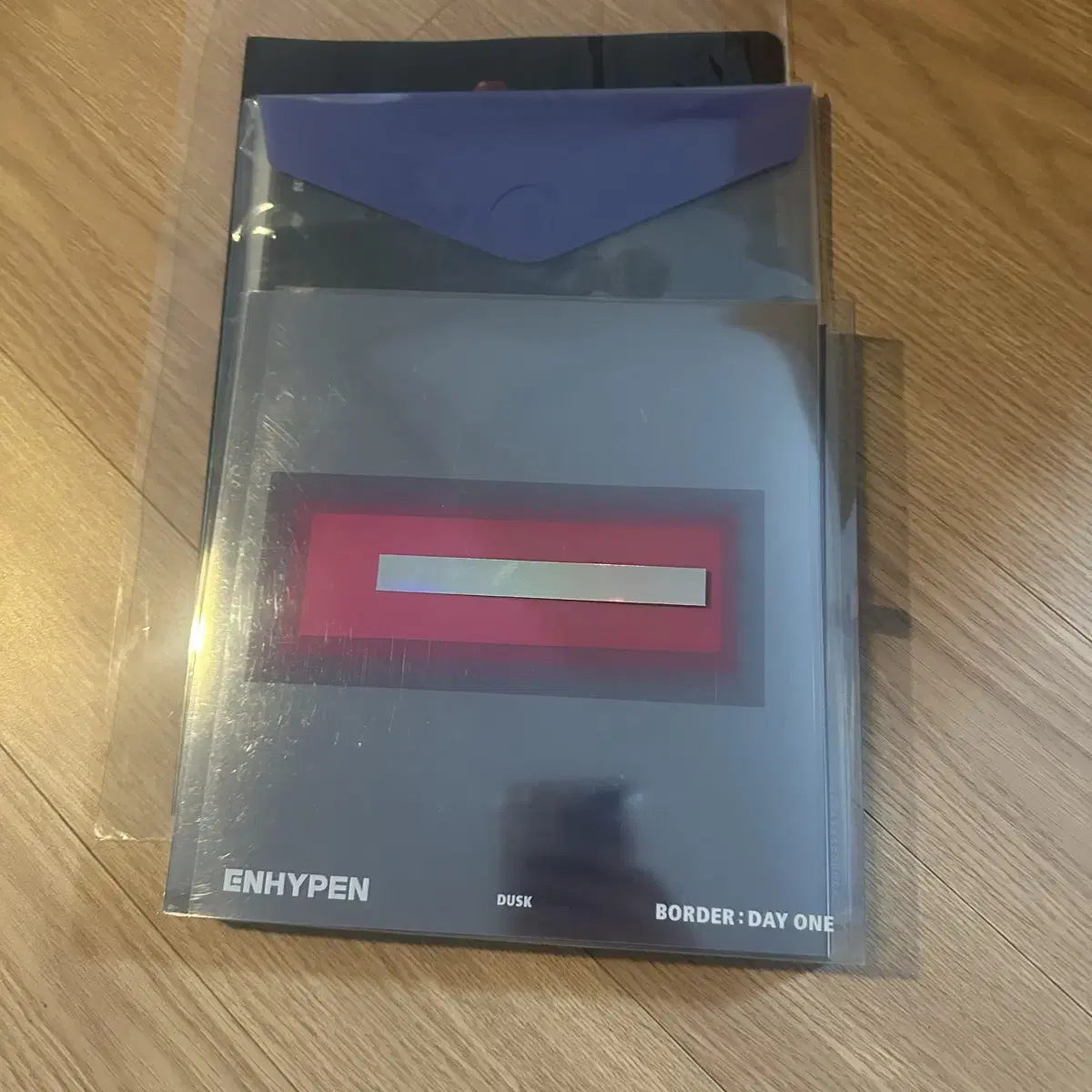 Enhypen BORDER : DAY ONE unsealed album DUSK